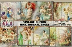 Vintage Cupids Junk Journal Hans Zatzka,Printable Digital Product Image 1