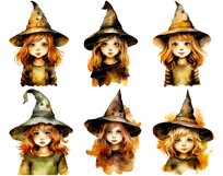 Vintage Watercolor Halloween Girl Product Image 2