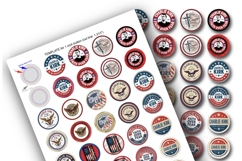 Charlie Kirk 1.313 button maker collage for one inch buttons Product Image 3