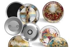 Acrylic Art button maker collage 1.25 in, 1.313 6 sizes Product Image 7