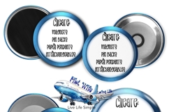 Acrylic Art button maker collage 1.25 in, 1.313 6 sizes Product Image 8