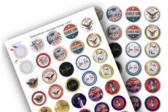 Charlie Kirk 1.313 button maker collage for one inch buttons Product Image 9
