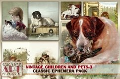 Children Book Illustration Ephemera Pack-3,Printable kit Product Image 1