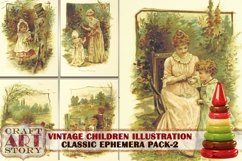 Children Book Illustration Ephemera Pack-2,Printable kit Product Image 1