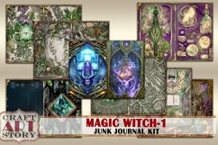Magic Witch ADDON Kit-1,Esoteric pages,grimoire Collage Product Image 1