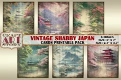 Shabby chic Japan,japanese style,cards Atc ACEO Product Image 1