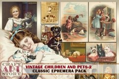 Children Book Illustration Ephemera Pack-2,Printable kit Product Image 1