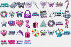 Retro Mega clipart bundle | Aesthetic Nostalgia Sublimation Product Image 11