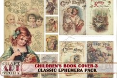 Vintage digital Childrens Book Cover Ephemera Pack-3 Product Image 2