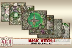 Magic Witch ADDON Kit-1,Esoteric pages,grimoire Collage Product Image 2