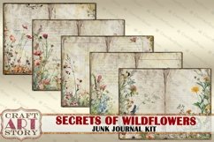 Wildflowers Junk Journal Pages, Secrets of wildflower Product Image 2