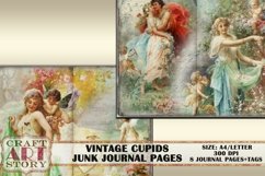 Vintage Cupids Junk Journal Hans Zatzka,Printable Digital Product Image 6