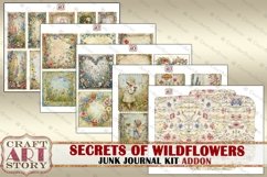 Wildflowers Junk Journal Pages ADDON, Secrets of wildflower Product Image 2