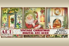 Vintage Digital Christmas Shabby chic kit picture collage Product Image 2