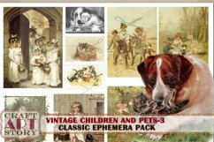 Children Book Illustration Ephemera Pack-3,Printable kit Product Image 4