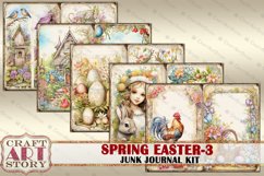 Vintage Spring Easter-3 junk journal Kit,Digital picture Product Image 3