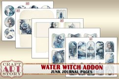 Water Witch Junk Journal Pages ADDON,scrapbook digital paper Product Image 3