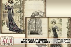 Vintage Fashion Ladies 1910 Junk Journal Printable Collage Product Image 3