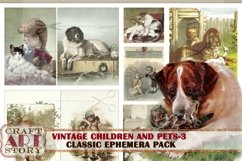 Children Book Illustration Ephemera Pack-3,Printable kit Product Image 2