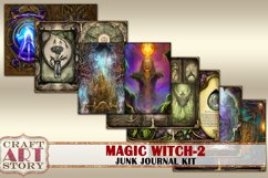Magic Witch ADDON Kit-2,Esoteric pages,grimoire Collage Product Image 3