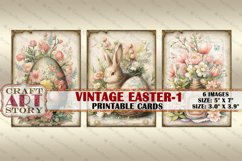 Easter Digital picture collage cards Atc ACEO-1 Product Image 3