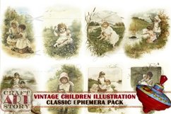 Children Book Illustration Ephemera Pack,Printable kit Product Image 3