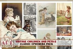 Children Book Illustration Ephemera Pack-2,Printable kit Product Image 4