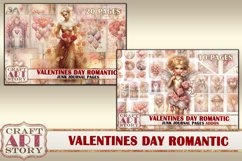 Valentines Day romantic Junk Journal Kit ADDON printable Product Image 4
