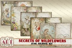 Wildflowers Junk Journal Pages, Secrets of wildflower Product Image 4