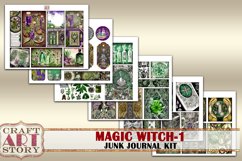 Magic Witch ADDON Kit-1,Esoteric pages,grimoire Collage Product Image 4