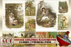 Children Book Illustration Ephemera Pack,Printable kit Product Image 2
