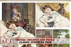 Children Book Illustration Ephemera Pack-2,Printable kit Product Image 5