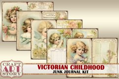 Victorian Children Journal Pages,Printable childhood Product Image 4