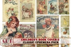 Vintage digital Childrens Book Cover Ephemera Pack-3 Product Image 3