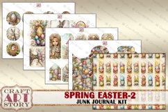 Vintage Spring Easter-2 junk journal Kit,Digital picture Product Image 5