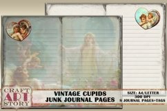 Vintage Cupids Junk Journal Hans Zatzka,Printable Digital Product Image 4