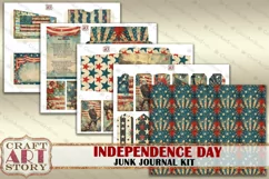 Vintage shabby Independence Day,4th of July Product Image 5