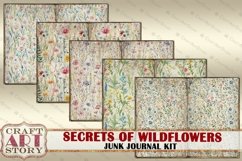 Wildflowers Junk Journal Pages, Secrets of wildflower Product Image 5