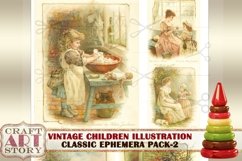 Children Book Illustration Ephemera Pack-2,Printable kit Product Image 3