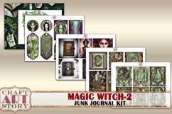 Magic Witch ADDON Kit-2,Esoteric pages,grimoire Collage Product Image 5
