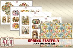 Vintage Spring Easter-3 junk journal Kit,Digital picture Product Image 5