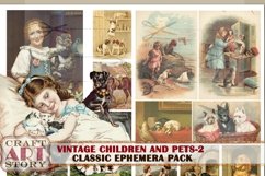Children Book Illustration Ephemera Pack-2,Printable kit Product Image 3