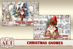 Christmas gnomes Junk Journal Pages,winter printables Product Image 6