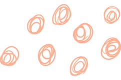 Abstract shapes and elements. Brush strokes, ink stain Product Image 1
