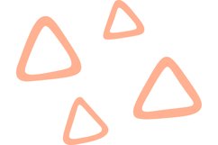 Abstract shapes and elements. Brush strokes, ink stain Product Image 1