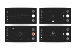 Camera viewfinders. Mobile video and photo app. Realistic in Product Image 1