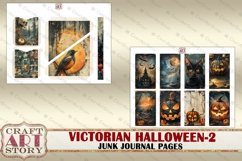 Victorian Halloween Junk Journal Pages-2,Vintage picture Product Image 7