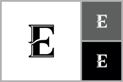 Elegant Letter E Logo Icon Product Image 1