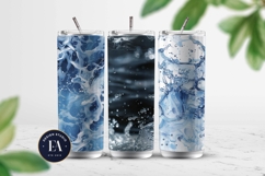 Blue Water Splash Texture | Liquid Abstract Background Product Image 2