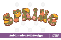Floral Spring Png Retro Flowers Sublimation Daisy Daisies Product Image 1